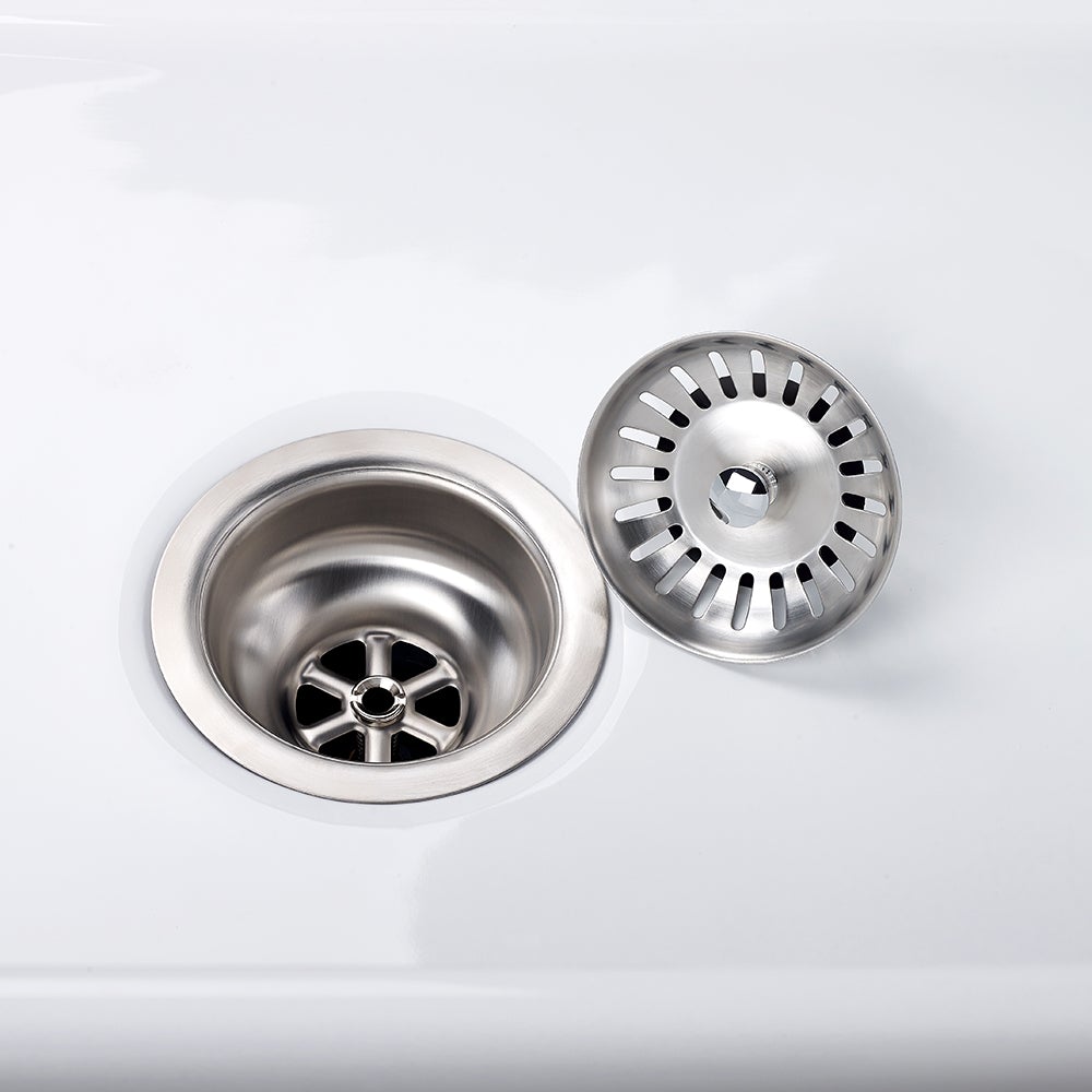 Swiss Madison 4.5 Slotted Stainless Steel Drain - SM-KD244