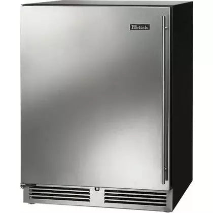 Perlick 24" C-Series Refrigerator w/ Stainless Steel Solid Door, 5.2 cu ft. Capacity, Energy Saver - HC24RB-4-1