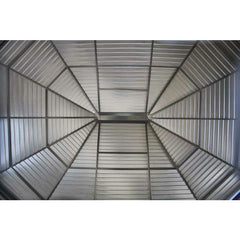 Sojag Charleston Solarium, 12 ft. x 18 ft. Dark Gray - 448-9163018