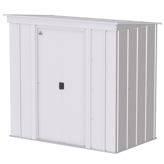 Arrow Classic Steel Storage Shed, 6 ft. x 4 ft., - CLP64