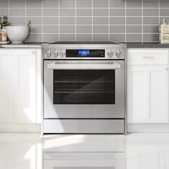 Cosmo 2-Piece Kitchen, 30″ Electric Range and 30″ Under Cabinet Range Hood - COS-2PKG-010 - The Home Selection