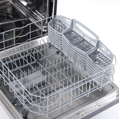 Cosmo 2-Piece Kitchen, 48″ Gas Range and 24″ Fully Integrated Dishwasher - COS-2PKG-008 - The Home Selection