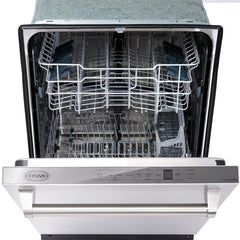 Cosmo 2-Piece Kitchen, 48″ Gas Range and 24″ Fully Integrated Dishwasher - COS-2PKG-008 - The Home Selection
