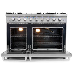 Cosmo 2-Piece Kitchen, 48″ Gas Range and 24″ Fully Integrated Dishwasher - COS-2PKG-008 - The Home Selection