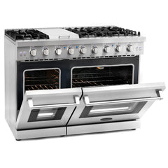 Cosmo 2-Piece Kitchen, 48″ Gas Range and 24″ Fully Integrated Dishwasher - COS-2PKG-008 - The Home Selection
