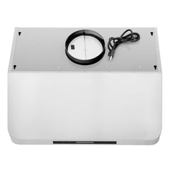 Cosmo 30" Ducted Under Cabinet Range Hood in Stainless Steel with Touch Display, LED Lighting and Permanent Filters - COS-QS75 - The Home Selection