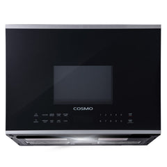 Cosmo 24" 1.34 cu. ft. Over the Range Microwave in Stainless Steel with Vent Fan - COS-2413ORM1SS - The Home Selection