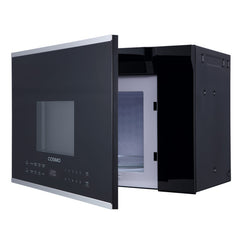 Cosmo 24" 1.34 cu. ft. Over the Range Microwave in Stainless Steel with Vent Fan - COS-2413ORM1SS - The Home Selection