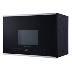 Cosmo 24" 1.34 cu. ft. Over the Range Microwave in Stainless Steel with Vent Fan - COS-2413ORM1SS - The Home Selection