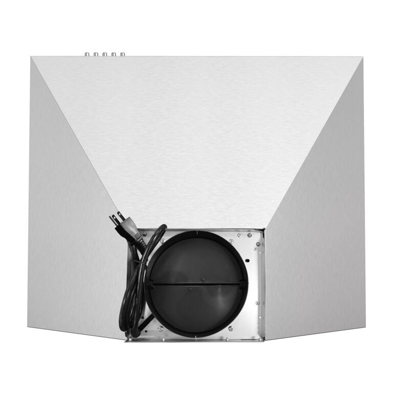 Cosmo 24" Ducted Wall Mount Range Hood in Stainless Steel with LED Lighting and Permanent Filters - COS-6324EWH - The Home Selection