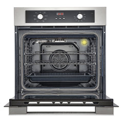 Cosmo 24" Electric Built-In Wall Oven with 2.5 cu. ft. Capacity, 8 Functions & Turbo True European Convection - C51EIX - The Home Selection