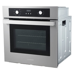 Cosmo 24" Electric Built-In Wall Oven with 2.5 cu. ft. Capacity, 8 Functions & Turbo True European Convection - C51EIX - The Home Selection