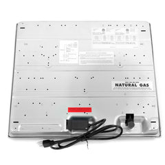 Cosmo 24" Gas Cooktop in Stainless Steel with 4 Sealed Burners - COS-640STX-E - The Home Selection
