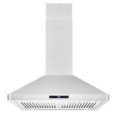 Cosmo 3 Piece Kitchen Package With 30" Electric Cooktop 30" Island Range Hood 30" Double Electric Wall Oven - The Home Selection