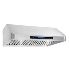 Cosmo 3 Piece Kitchen Package With 30" Electric Cooktop 30" Under Cabinet Range Hood 30" Single Electric Wall Oven - The Home Selection