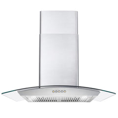 Cosmo 3 Piece Kitchen Package With 30" Electric Cooktop 30" Wall Mount Range Hood 30" Single Electric Wall Oven - The Home Selection