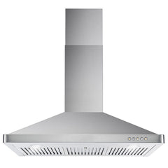Cosmo 3 Piece Kitchen Package With 36" Electric Cooktop 36" Wall Mount Range Hood 24" Single Electric Wall Oven - The Home Selection