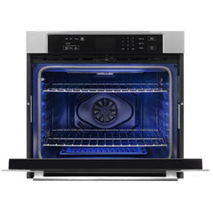 Cosmo 3 Piece Kitchen Package With 36" Electric Cooktop 36" Wall Mount Range Hood 30" Single Electric Wall Oven - The Home Selection