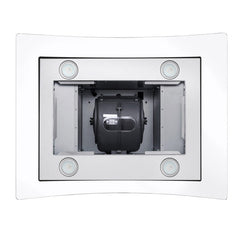 Cosmo 30" Ducted Island Range Hood in Stainless Steel with LED Lighting and Permanent Filters - COS-668ICS750 - The Home Selection