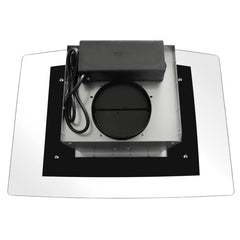 Cosmo 30" Ducted Island Range Hood in Stainless Steel with LED Lighting and Permanent Filters - COS-668ICS750 - The Home Selection