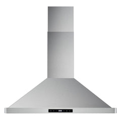 Cosmo 30" Ducted Range Hood in Stainless Steel with Touch Controls, LED Lighting and Permanent Filters - COS-63175S - The Home Selection