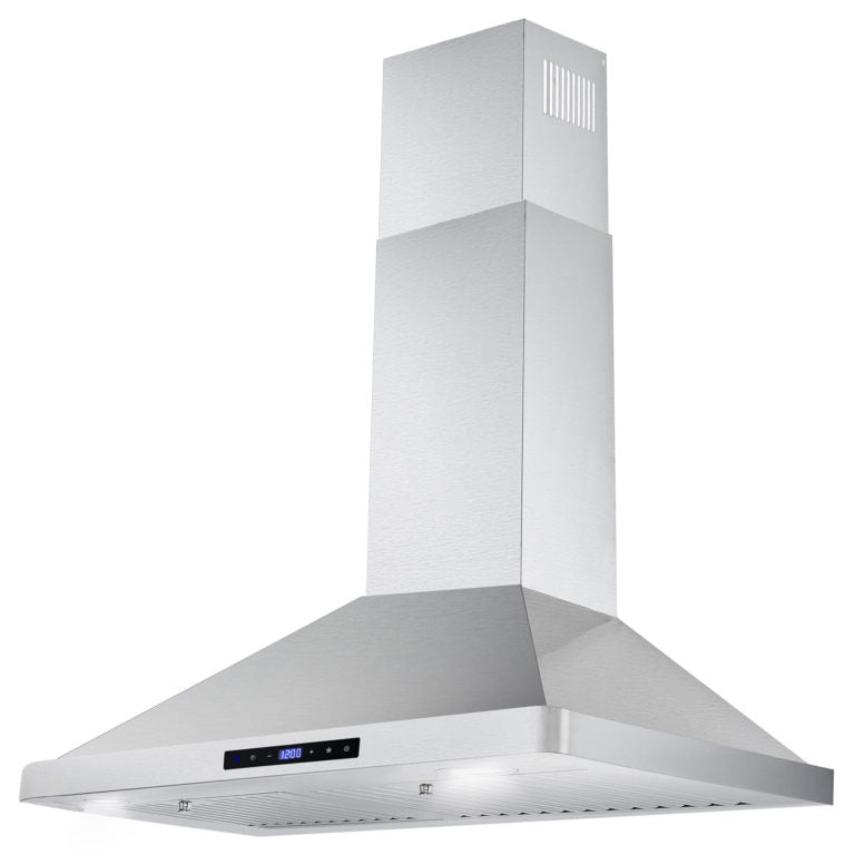 Cosmo 30" Ducted Range Hood in Stainless Steel with Touch Controls, LED Lighting and Permanent Filters - COS-63175S - The Home Selection