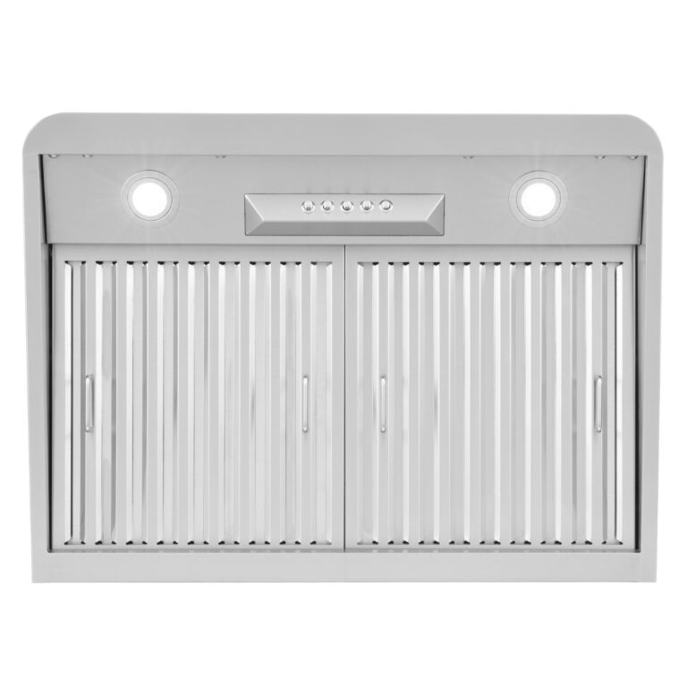 Cosmo 30" Ducted Under Cabinet Range Hood in Stainless Steel with Push Button Controls, LED Lighting and Permanent Filters - COS-QB75 - The Home Selection