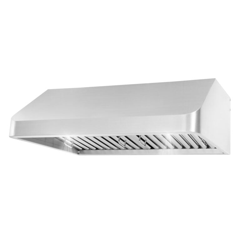 Cosmo 30" Ducted Under Cabinet Range Hood in Stainless Steel with Push Button Controls, LED Lighting and Permanent Filters - COS-QB75 - The Home Selection