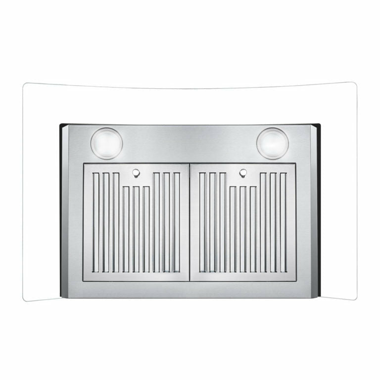 Cosmo 30" Ducted Wall Mount Range Hood in Stainless Steel with LED Lighting and Permanent Filters - COS-668A750 - The Home Selection