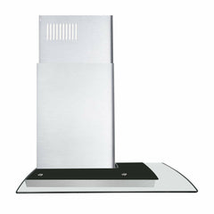 Cosmo 30" Ducted Wall Mount Range Hood in Stainless Steel with LED Lighting and Permanent Filters - COS-668A750 - The Home Selection