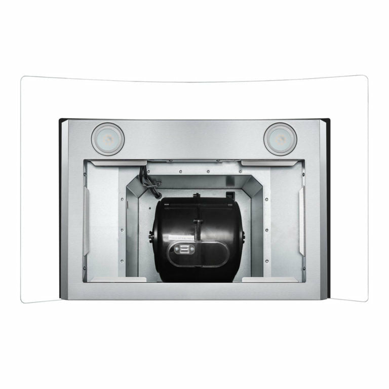 Cosmo 30" Ducted Wall Mount Range Hood in Stainless Steel with LED Lighting and Permanent Filters - COS-668A750 - The Home Selection