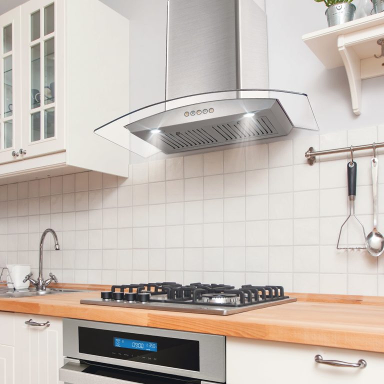 Cosmo 30" Ducted Wall Mount Range Hood in Stainless Steel with LED Lighting and Permanent Filters - COS-668A750 - The Home Selection