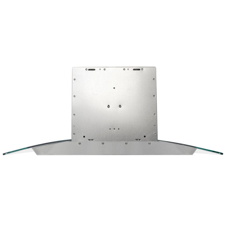 Cosmo 30" Ducted Wall Mount Range Hood in Stainless Steel with Push Button Controls, LED Lighting and Permanent Filters - COS-668WRC75 - The Home Selection