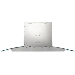 Cosmo 30" Ducted Wall Mount Range Hood in Stainless Steel with Push Button Controls, LED Lighting and Permanent Filters - COS-668WRC75 - The Home Selection