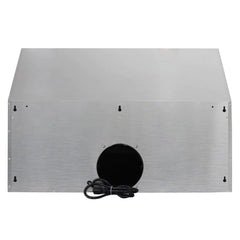 Cosmo 30" Ductless Under Cabinet Stainless Steel Range Hood With LED Light, 380 CFM, Permanent Filters,Stainless Steel - UMC30-DL - The Home Selection