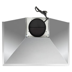 Cosmo 30" Ductless Wall Mount Range Hood with Soft Touch Controls, 3-Speed Fan, Permanent Filters, LED Lights; Carbon Filter Kit - COS-63175S-DL - The Home Selection