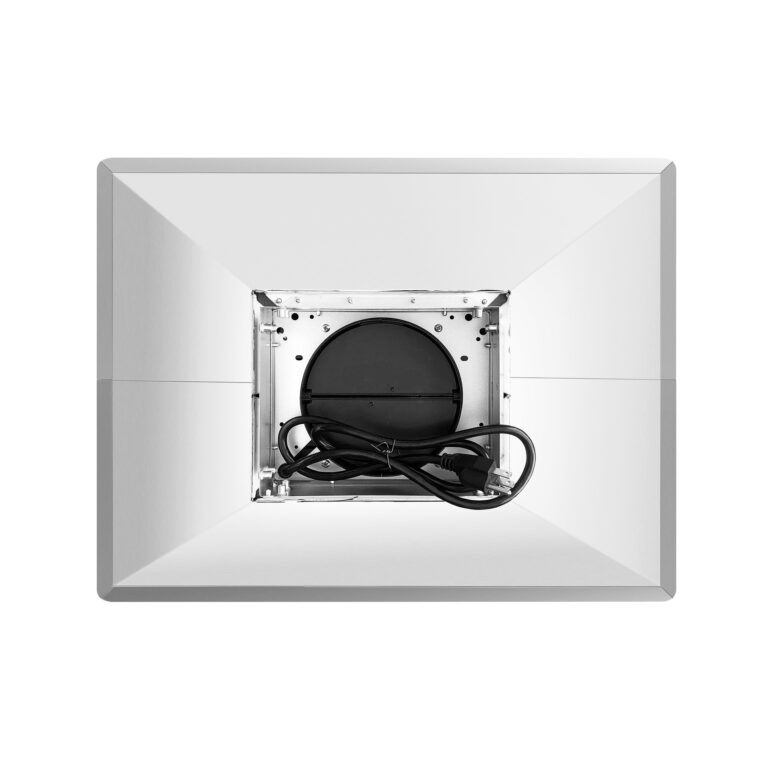 Cosmo 30" Island Range Hood with 3-Speed Fan, 380 CFM, Permanent Filters, LED Lights, Soft Touch Controls, Ducted Kitchen Vent Hood Extractor in Stainless Steel - COS-63ISS75 - The Home Selection