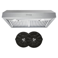 Cosmo 30" Range Hoods UC30380 CFM Ductless Under-Cabinet Range Hood - UC30-DL - The Home Selection