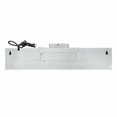 Cosmo 30" Under Cabinet Range Hood with Digital Touch Controls, 3-Speed Fan, LED Lights and Permanent Filters in Stainless Steel - COS-KS6U30 - The Home Selection