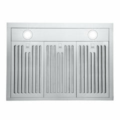 Cosmo 30" Under Cabinet Range Hood with Digital Touch Controls, 3-Speed Fan, LED Lights and Permanent Filters in Stainless Steel - COS-KS6U30 - The Home Selection