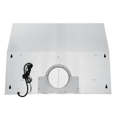 Cosmo 30" Under Cabinet Range Hood with Digital Touch Controls, 3-Speed Fan, LED Lights and Permanent Filters in Stainless Steel - COS-KS6U30 - The Home Selection
