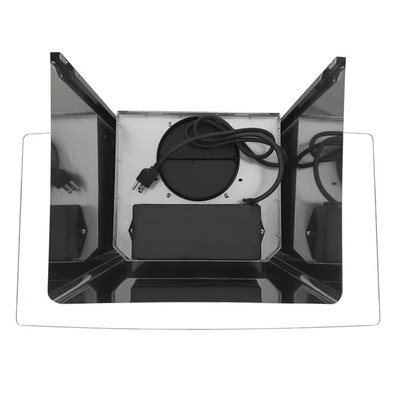 Cosmo 36" Ducted Wall Mount Range Hood in Stainless Steel with LED Lighting and Permanent Filters - COS-668A900 - The Home Selection