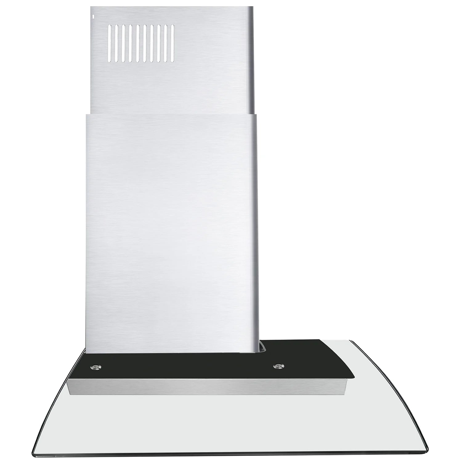 Cosmo 36" Ductless Wall Mount Range Hood in Stainless Steel with Push Button Controls, LED Lighting and Carbon Filter Kit for Recirculating - COS-668WRC90-DL - The Home Selection