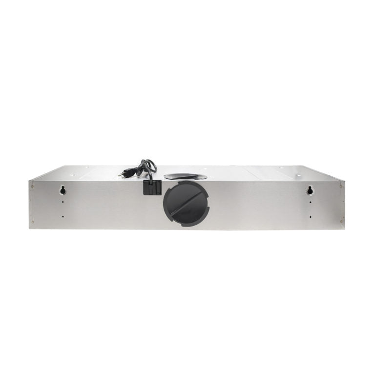 Cosmo 36" Under Cabinet Range Hood Ductless Convertible Duct, Slim Kitchen Stove Vent with 3 Speed Exhaust Fan, Reusable Filter and LED Lights in Stainless Steel - COS-5MU36 - The Home Selection