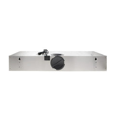 Cosmo 36" Under Cabinet Range Hood Ductless Convertible Duct, Slim Kitchen Stove Vent with 3 Speed Exhaust Fan, Reusable Filter and LED Lights in Stainless Steel - COS-5MU36 - The Home Selection