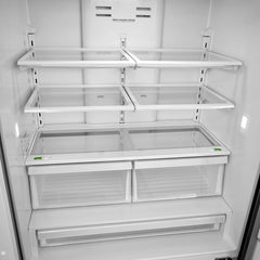 Cosmo 4 Piece, 36″ Range 36″ Range Hood 24″ Dishwasher & Refrigerator - COS-4PKG-224 - The Home Selection