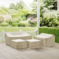 Crosley 4pc Sectional Cover Set - MO75012 - The Home Selection