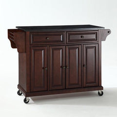 Crosley 51.50 Inch Full Size Granite Top Kitchen Cart - KF30004E - The Home Selection