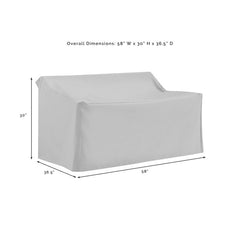 Crosley 58 Inch 2pc Furniture Cover Set - MO75001 - The Home Selection