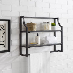 Crosley Aimee 24 Inch Wall Shelf - CF6204 - The Home Selection